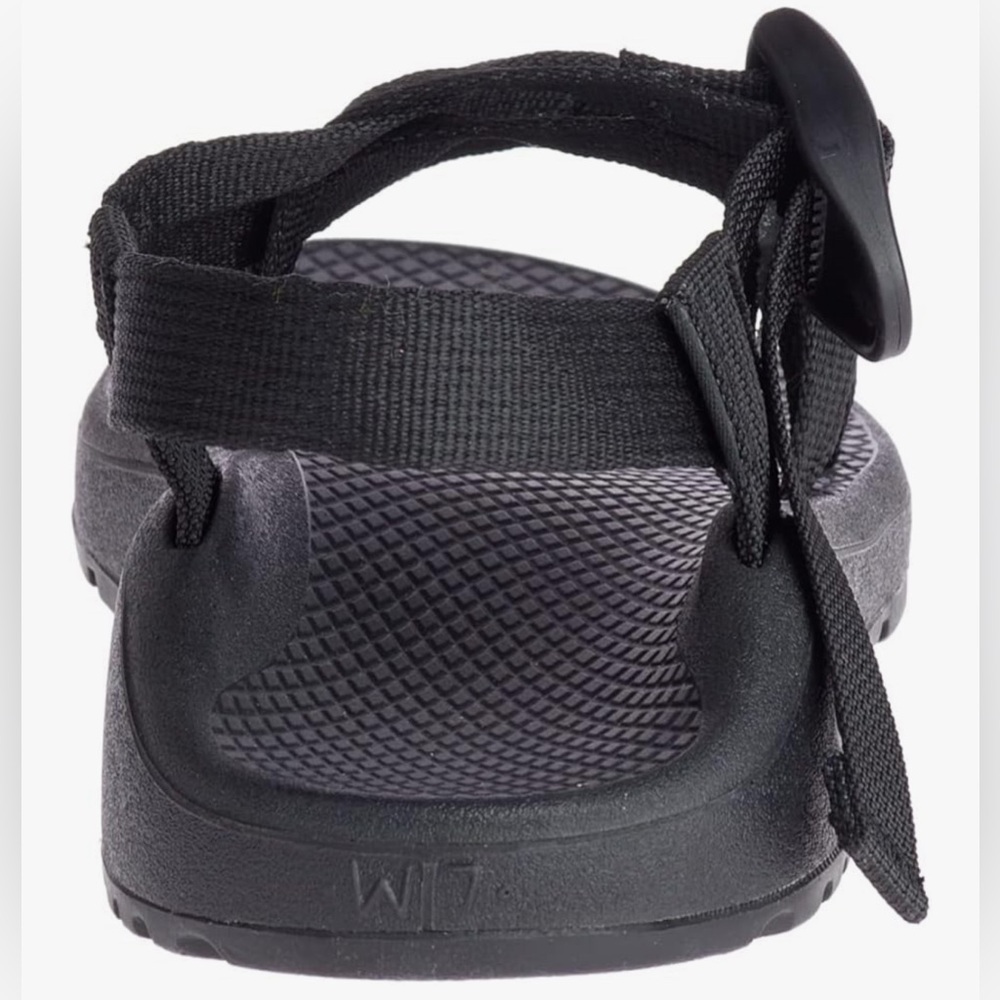 Chaco Dual Strap Cloud Sandal Women Solid Black - Picture 4 of 12